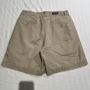 Vintage 90s Patagonia Men's Tan and Cream Stand Up  Shorts